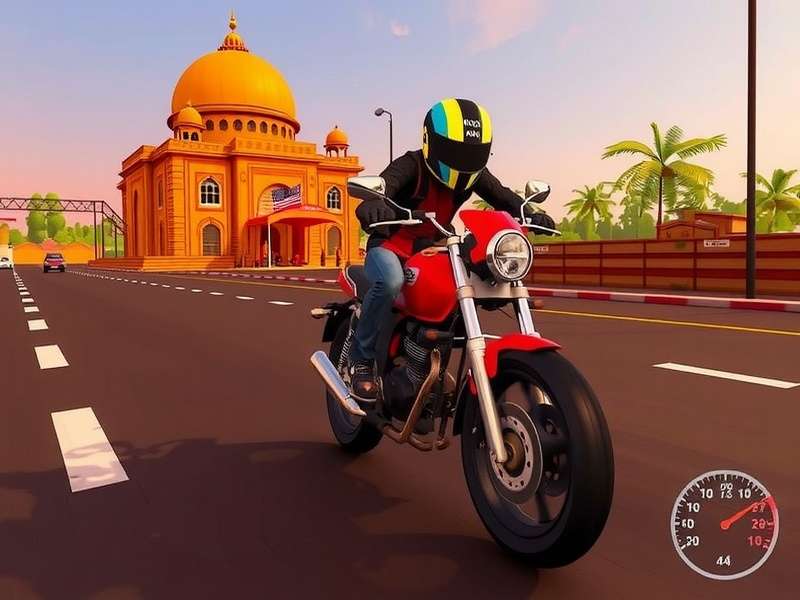 Hindustan Cycle King Gameplay Screenshot